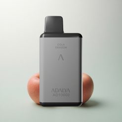 Adalya AD 10000 Puffs التفاحان الرمادي الفضاء USB-C