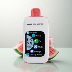 AirFuze Smart 30000 Puffs بطيخ مثلج بشاشة لمس 2.01 بوصة ونيكوتين 5٪