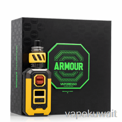 مجموعة بداية Vaporesso Armor Max 220W، نظام جراب Vape الأصفر