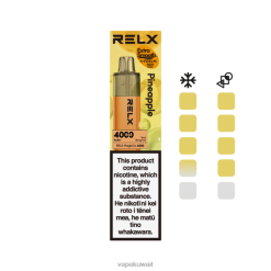 Vape Kuwait أناناس - RELX MagicGo 4000 سيجارة يمكن التخلص منها LXTPN1